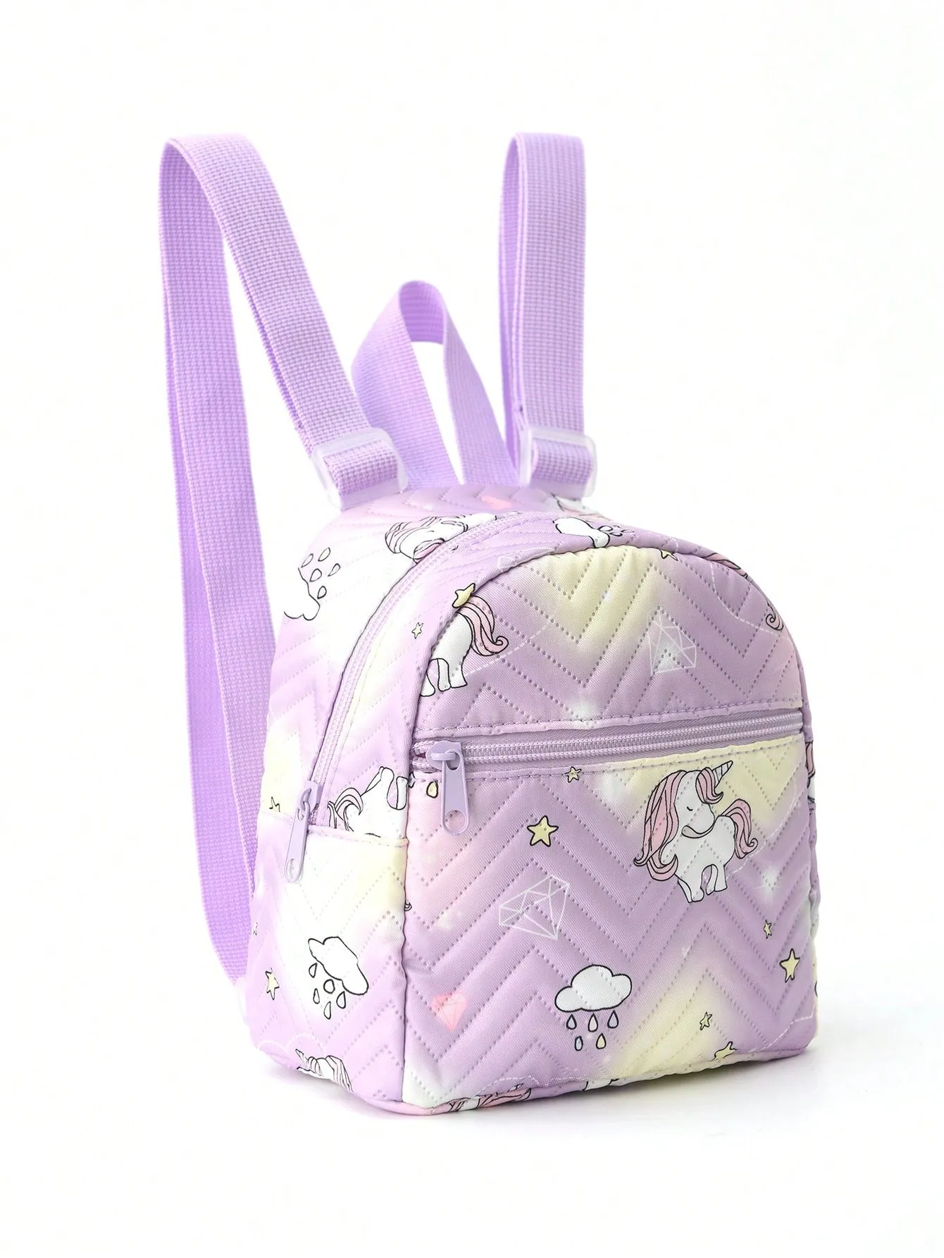 1pc Mini Cute Unicorn Print Children's Backpack, Suitable For Girls, Primary School Students, Middle School Students, Travel Vacations, Schools, Holiday Gifts, Daily Use