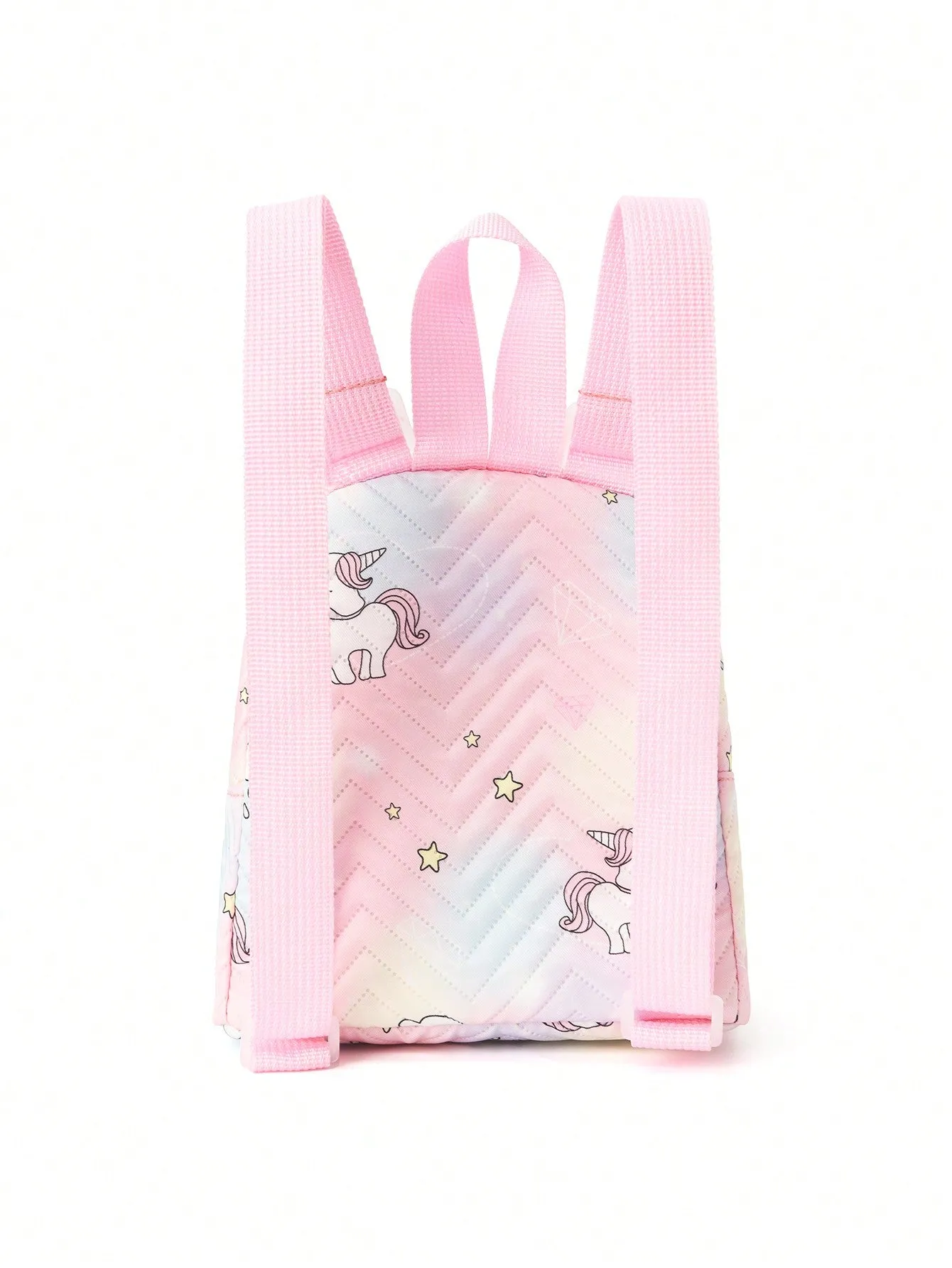 1pc Mini Cute Unicorn Print Children's Backpack, Suitable For Girls, Primary School Students, Middle School Students, Travel Vacations, Schools, Holiday Gifts, Daily Use