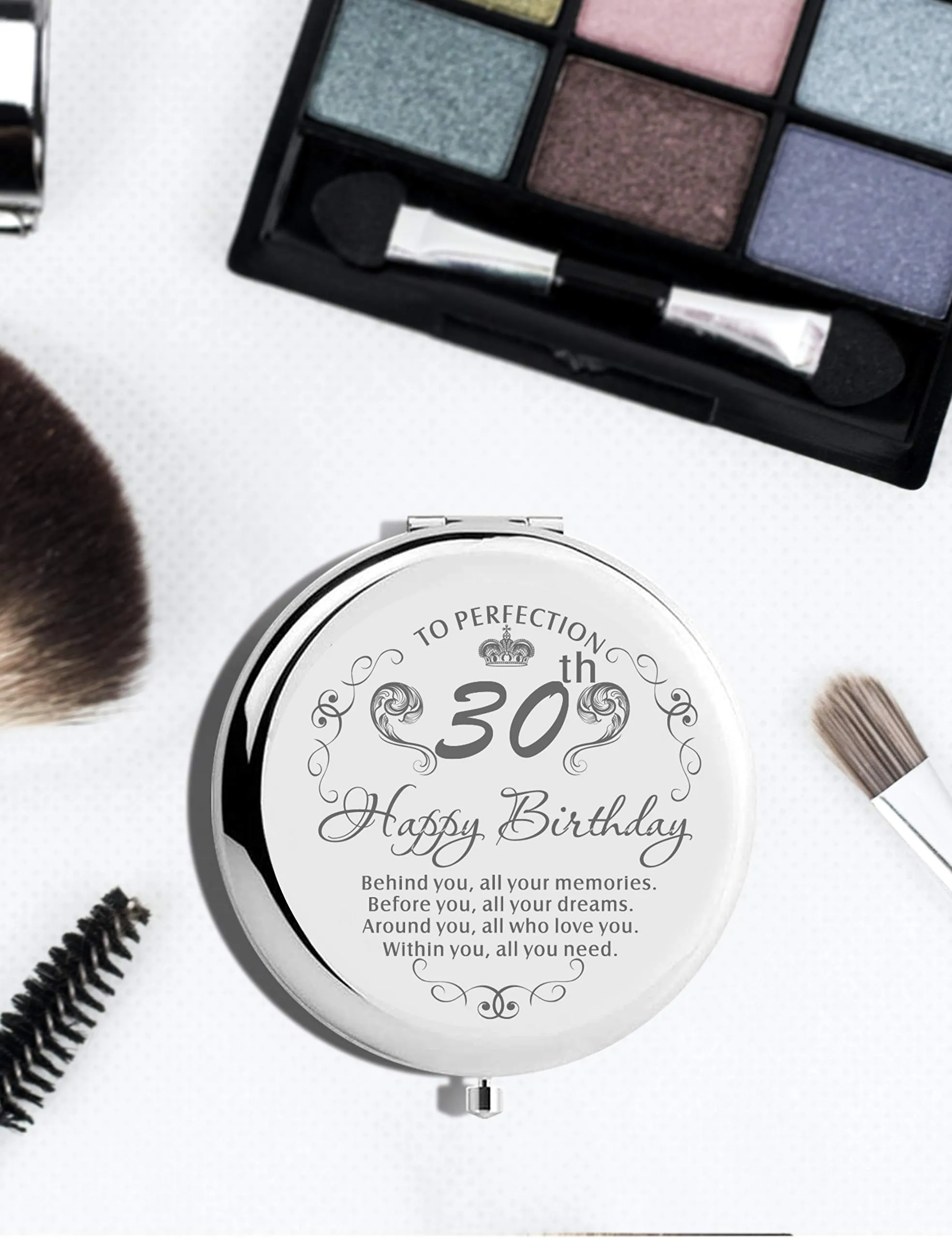 30th Birthday Mirror, 30th Birthday Makeup Bag, 30th Birthday Gifts for Women, Dirty 30