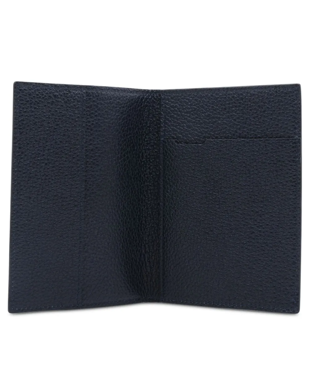 360 Leather Passport Holder in Blue