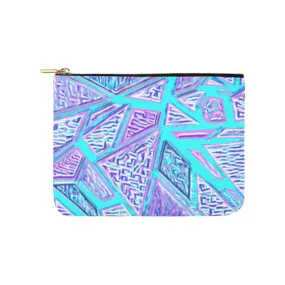 80s Frenzy Canvas 8''x 6'' Carry-All Zipper Pouch