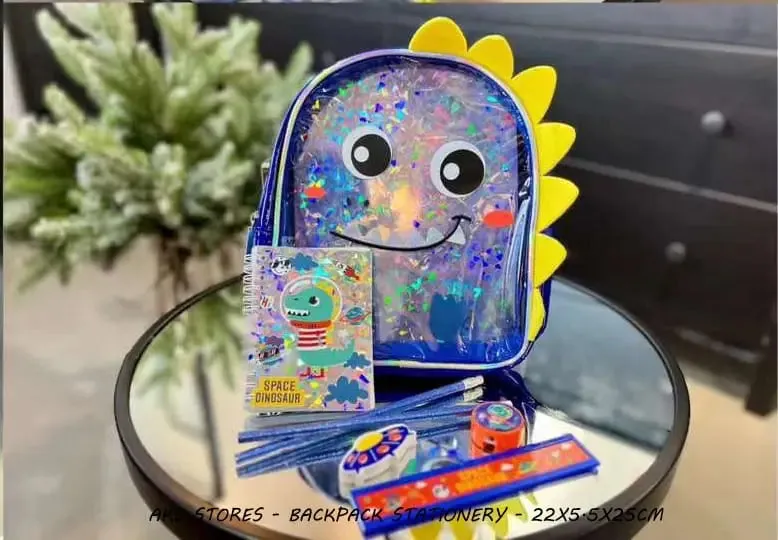 ADORABLE BACKPACK WITH STATIONERY