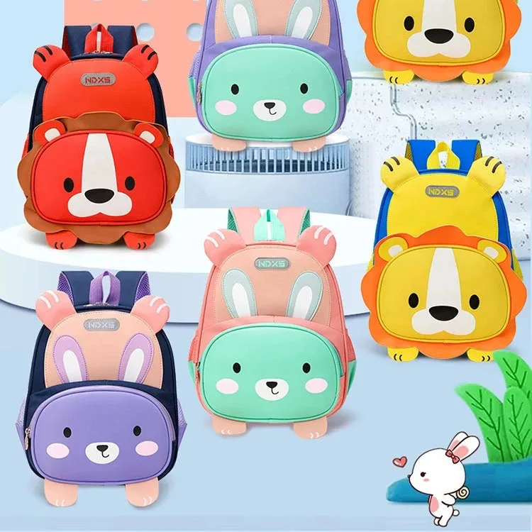 Adorable Cartoon Pet Schoolbag for Kids - Perfect for Kindergarten and Primary School