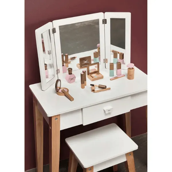 Astrup Wooden Role Play Make Up Set - 13 pieces