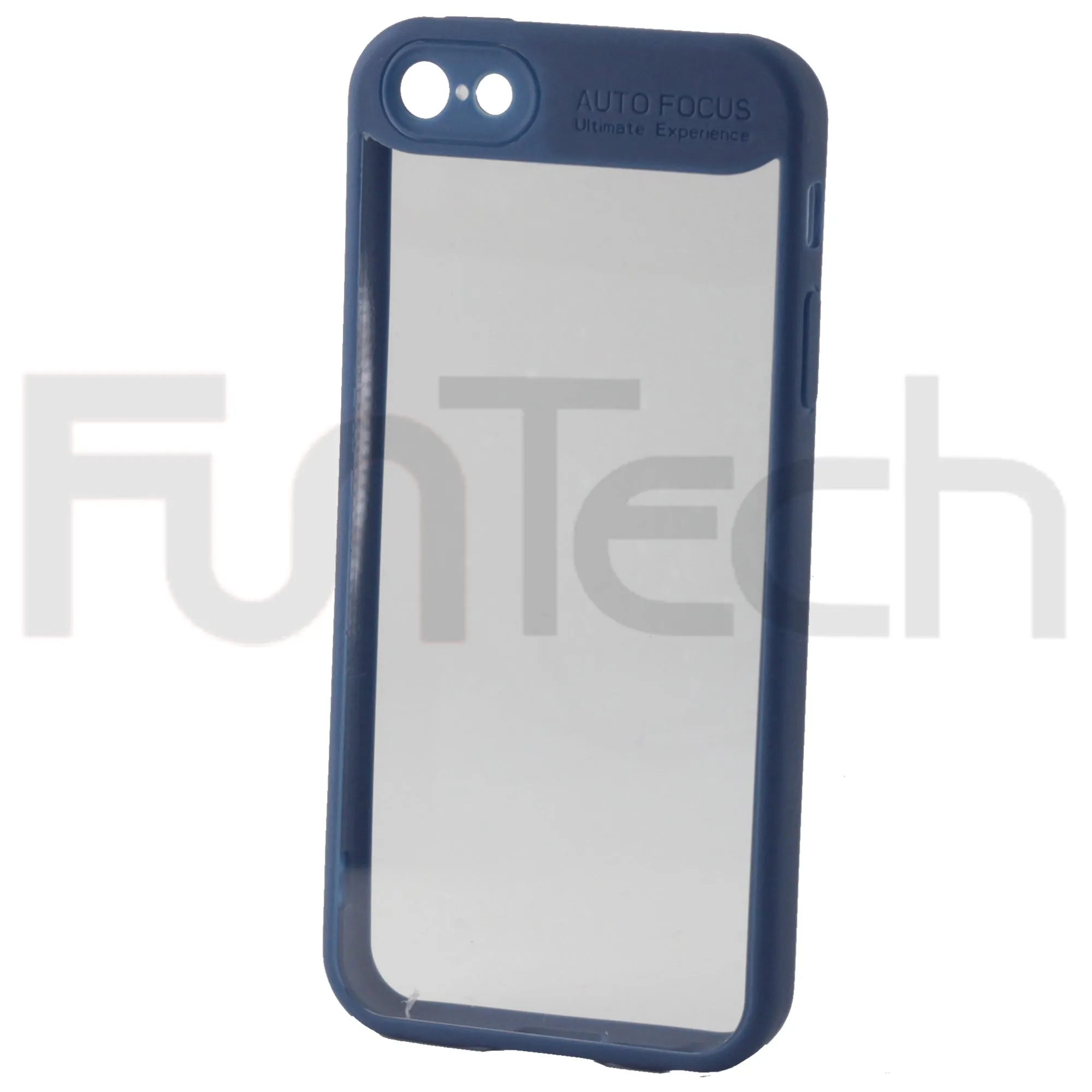 Auto Focus iPhone 5 5s SE phone case blue