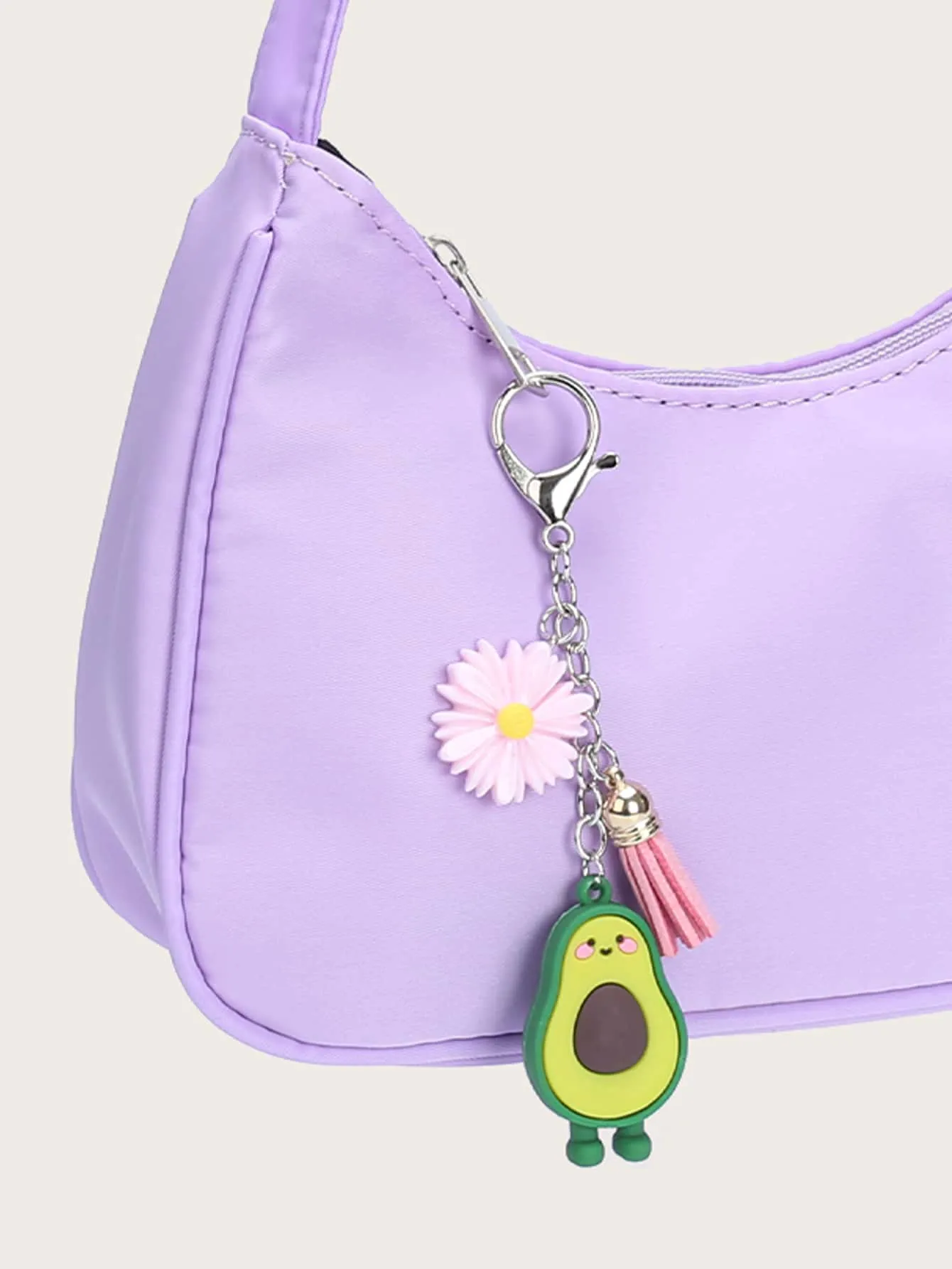 Avocado Design Bag Charm