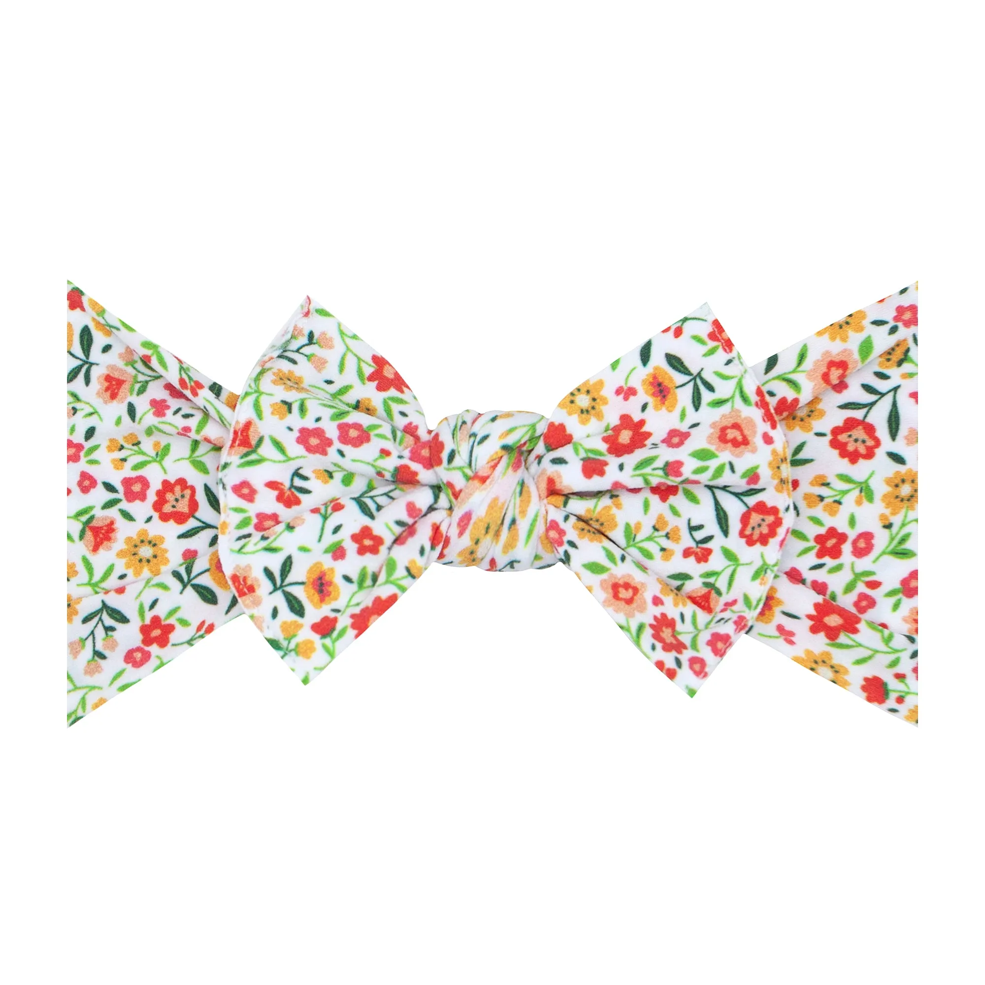 Baby Bling Bows  PRINTED KNOT: Clementine