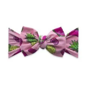 Baby Bling Bows PRINTED KNOT--Fruit Popsicle