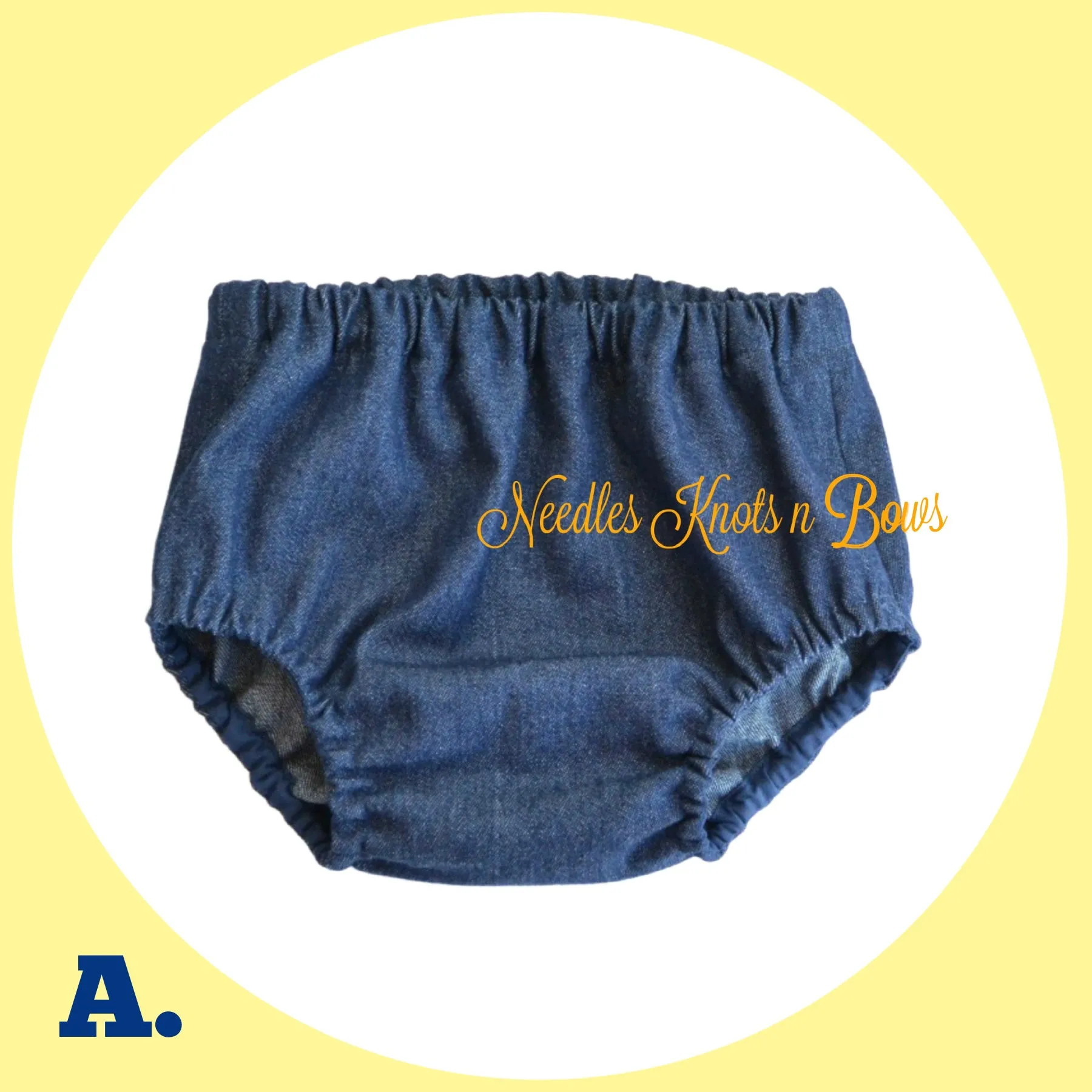 Baby Toddler Denim Diaper Cover