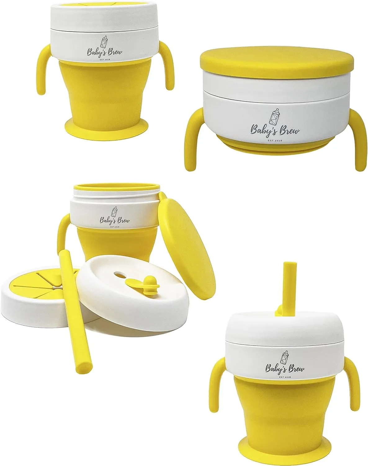 Baby's Brew 2 In 1 Snack Cups