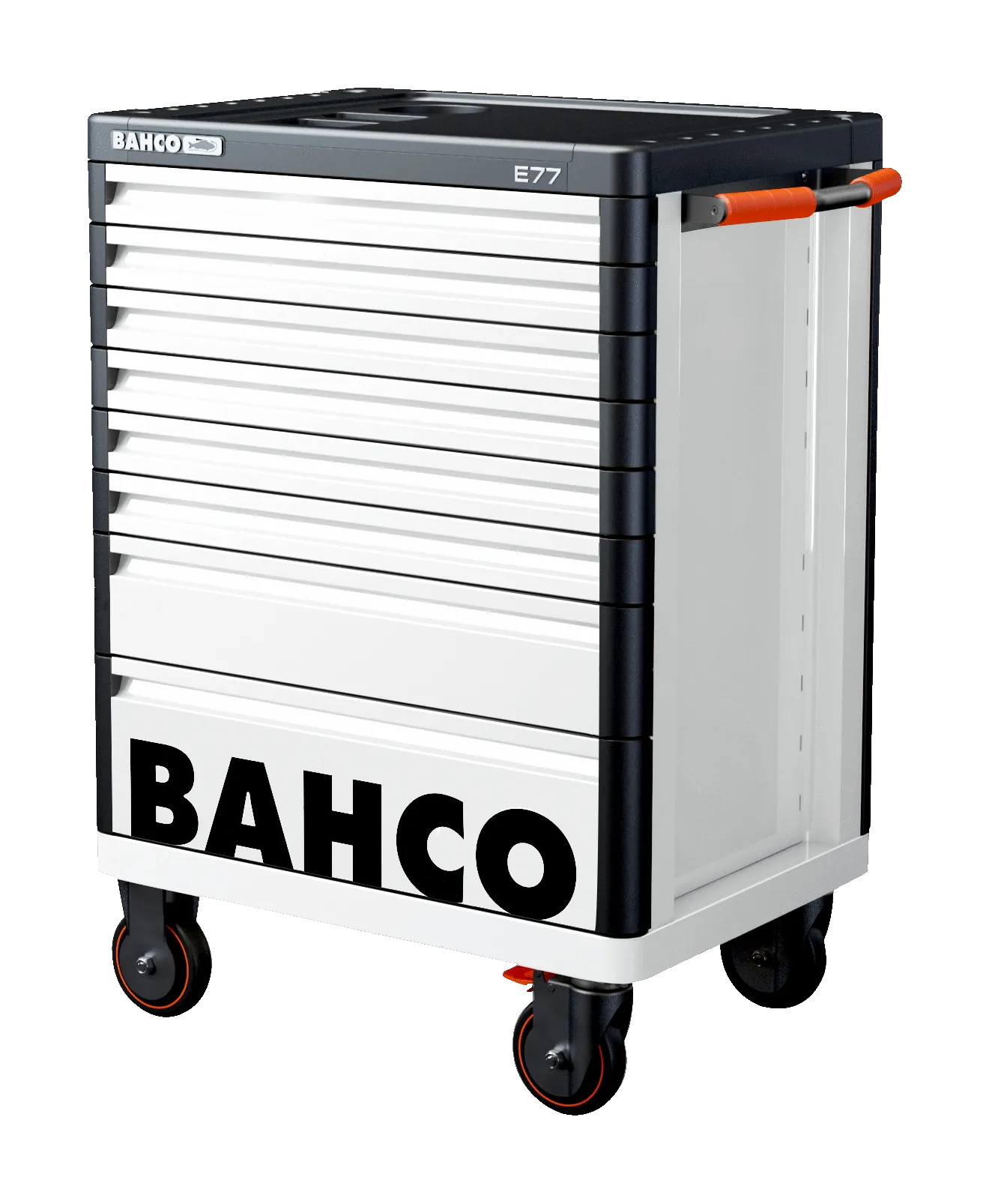 Bahco 1477K7WHITE E77 Premium 7 Drawer White Mobile Roller Cabinet