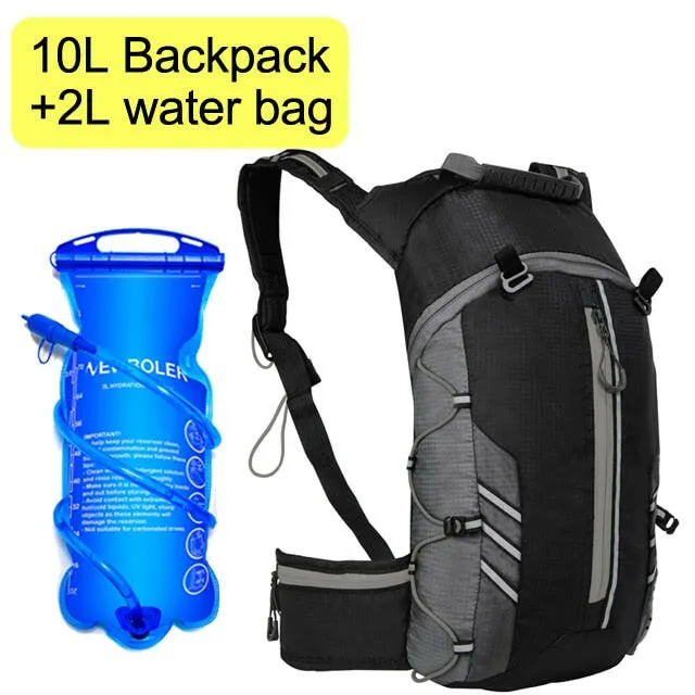 Bicycle Bike Bags 10L Portable Waterproof Road Cycling Water Bag Outdoor Sport Climbing Pouch Hydration Backpack