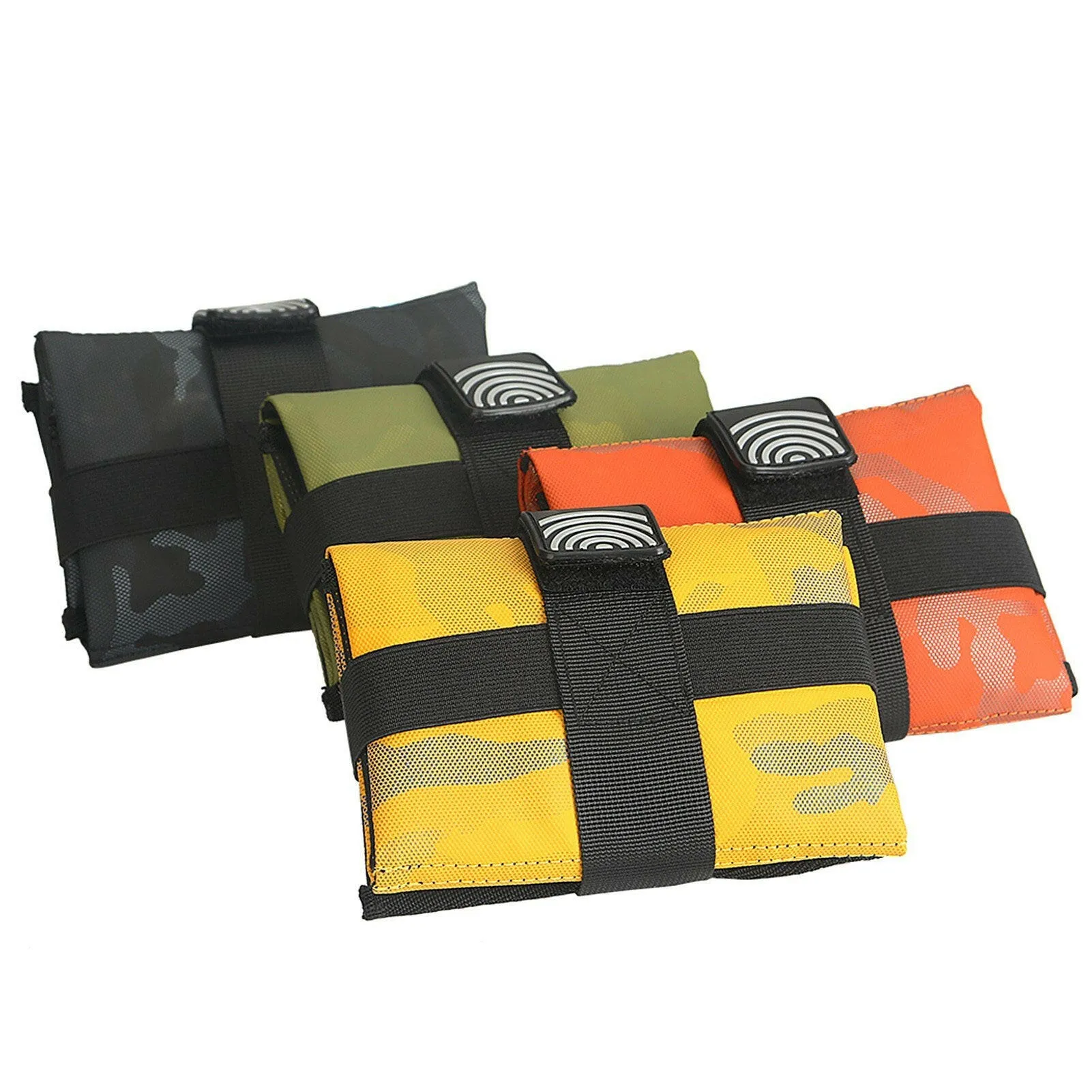 Bicycle Tool Storage Bag Foldable Bike Saddle Bag Cycling Seat Bag Pack Bicycle Frame Bag Pannier