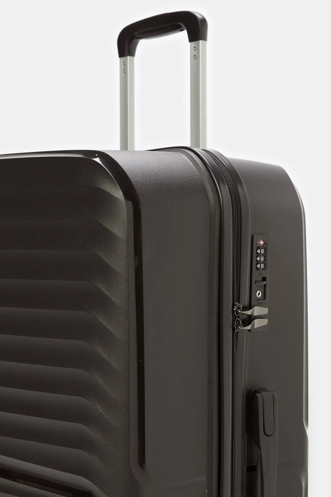 Black Hard Pp Trolley Luggage (28Inch)