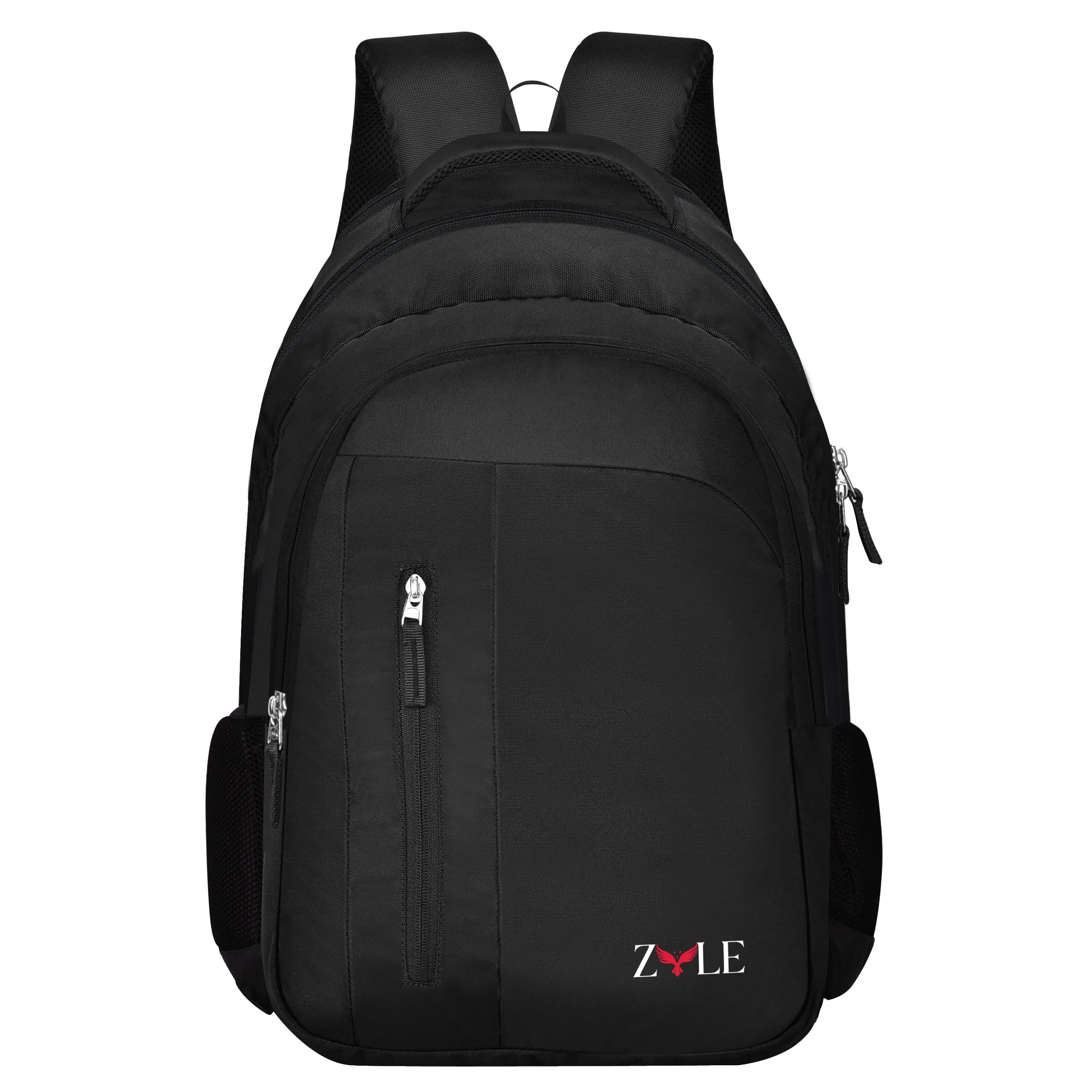 Black Leather School Backpack For Kids | ZYLE