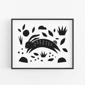 Bunny Art Print