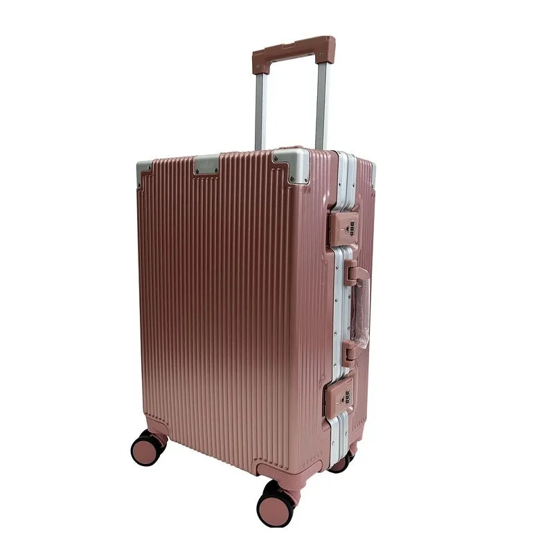 Cabin Trolley Bag - Polycarbonate Construction, TSA Lock | 40L | Mineral Gold