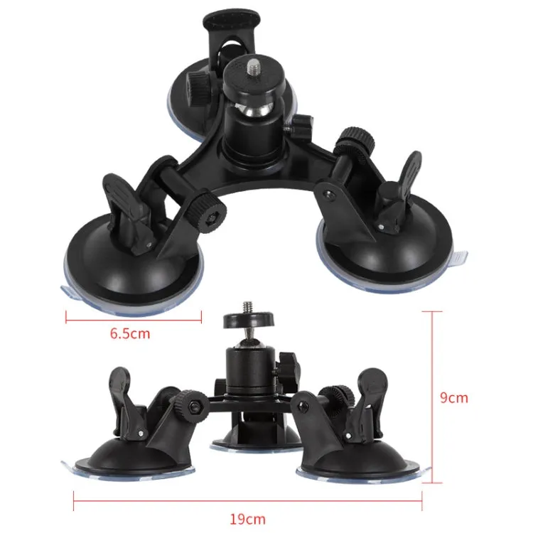 Car General Purpose Vehicle Bracket Suction Cup Fixed Glass Video Shooting Base, Shape: Suction Cup PTZ