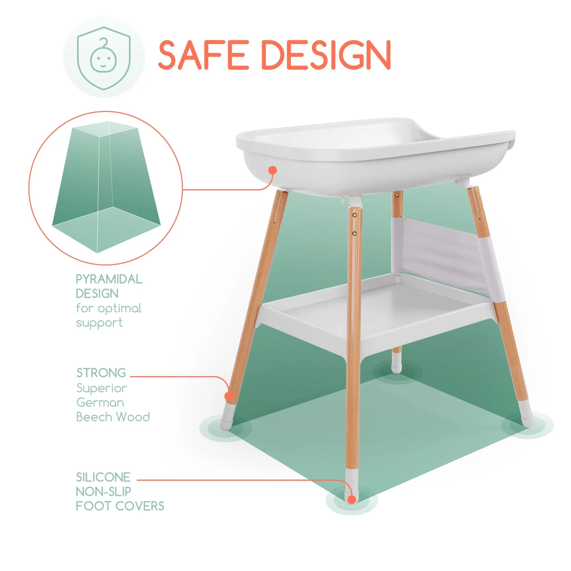 Children of Design Diaper Changing Table