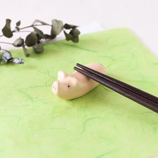 Chopstick Holder - Pig