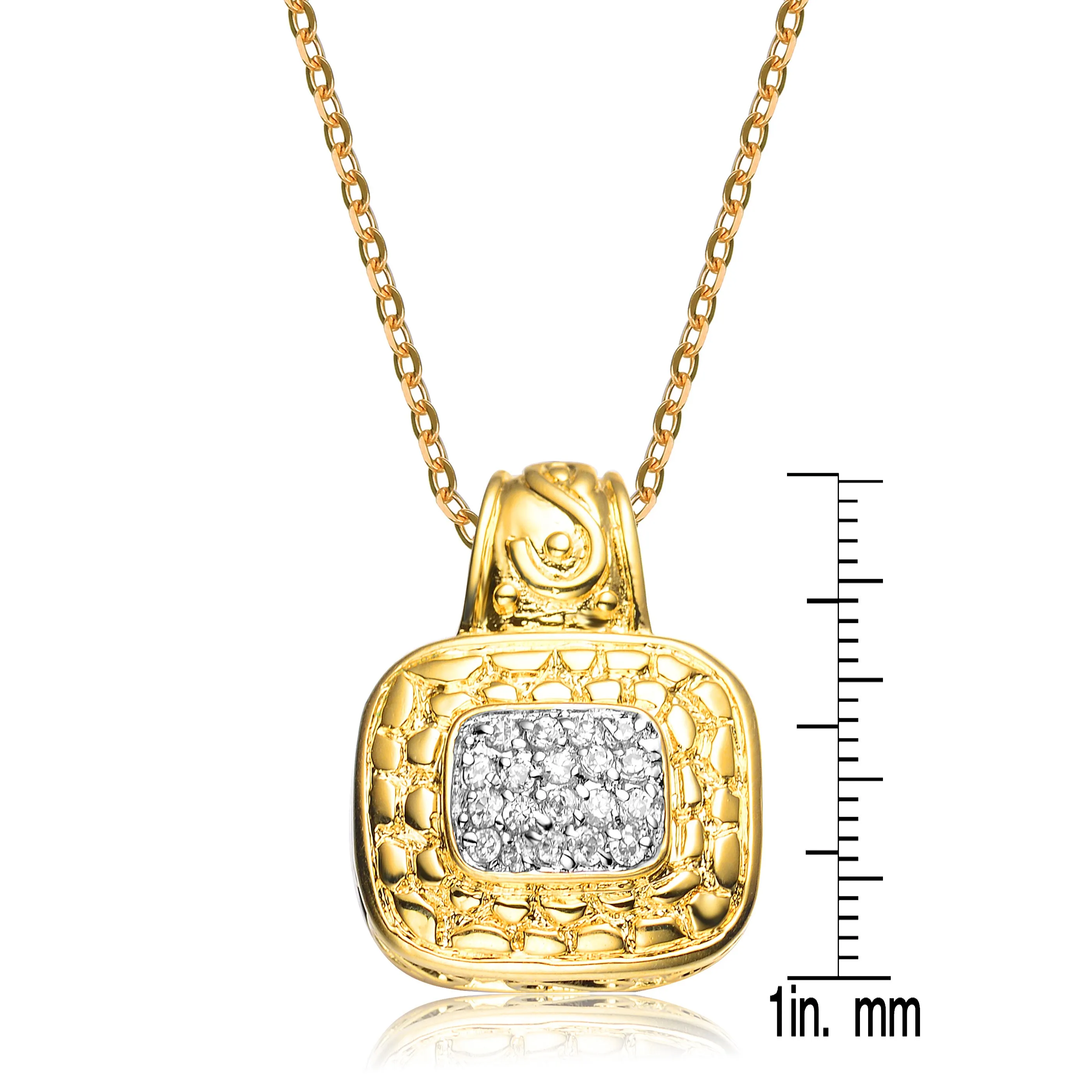 Corinne Gold Plated Pendant