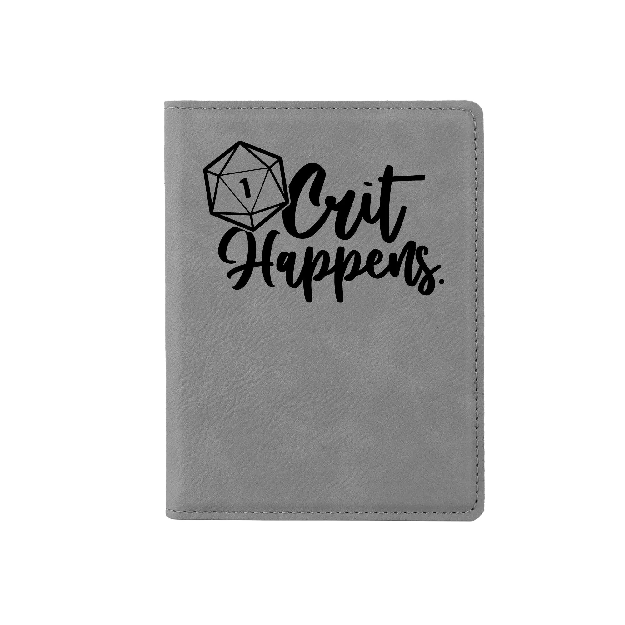 Crit Happens Passport Holder