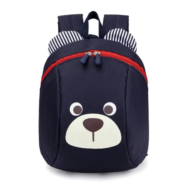 Cute Backpack Age 1-3 Toddler Bag Anti-lost Cord