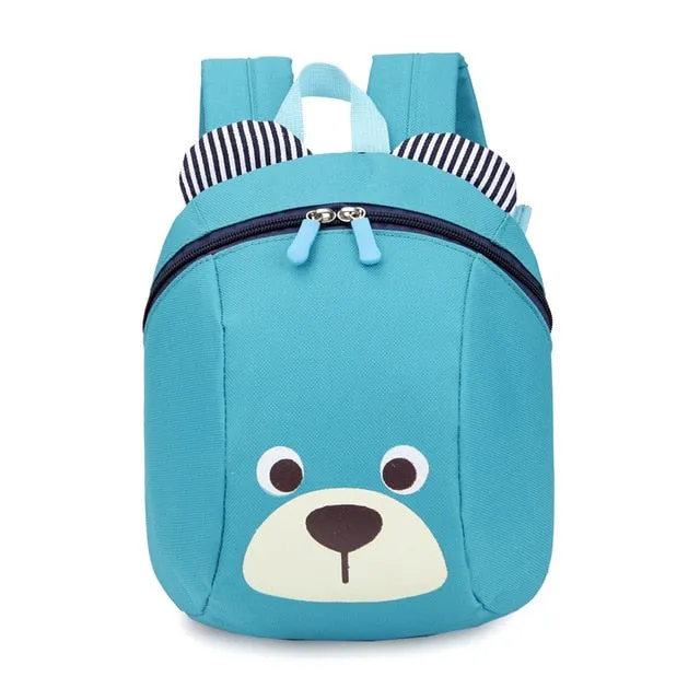 Cute Backpack Age 1-3 Toddler Bag Anti-lost Cord