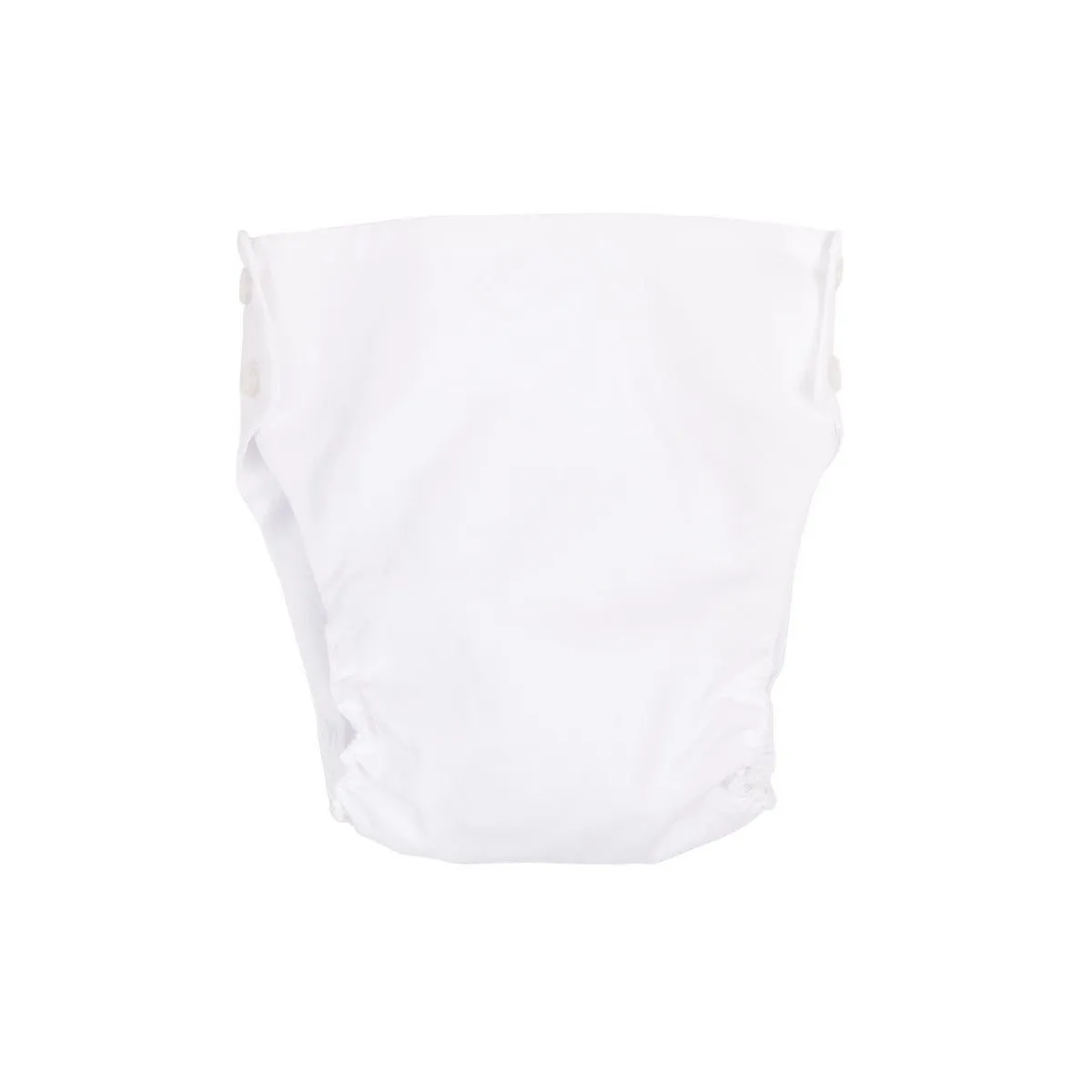 Dalton Diaper Cover - Worth Avenue White