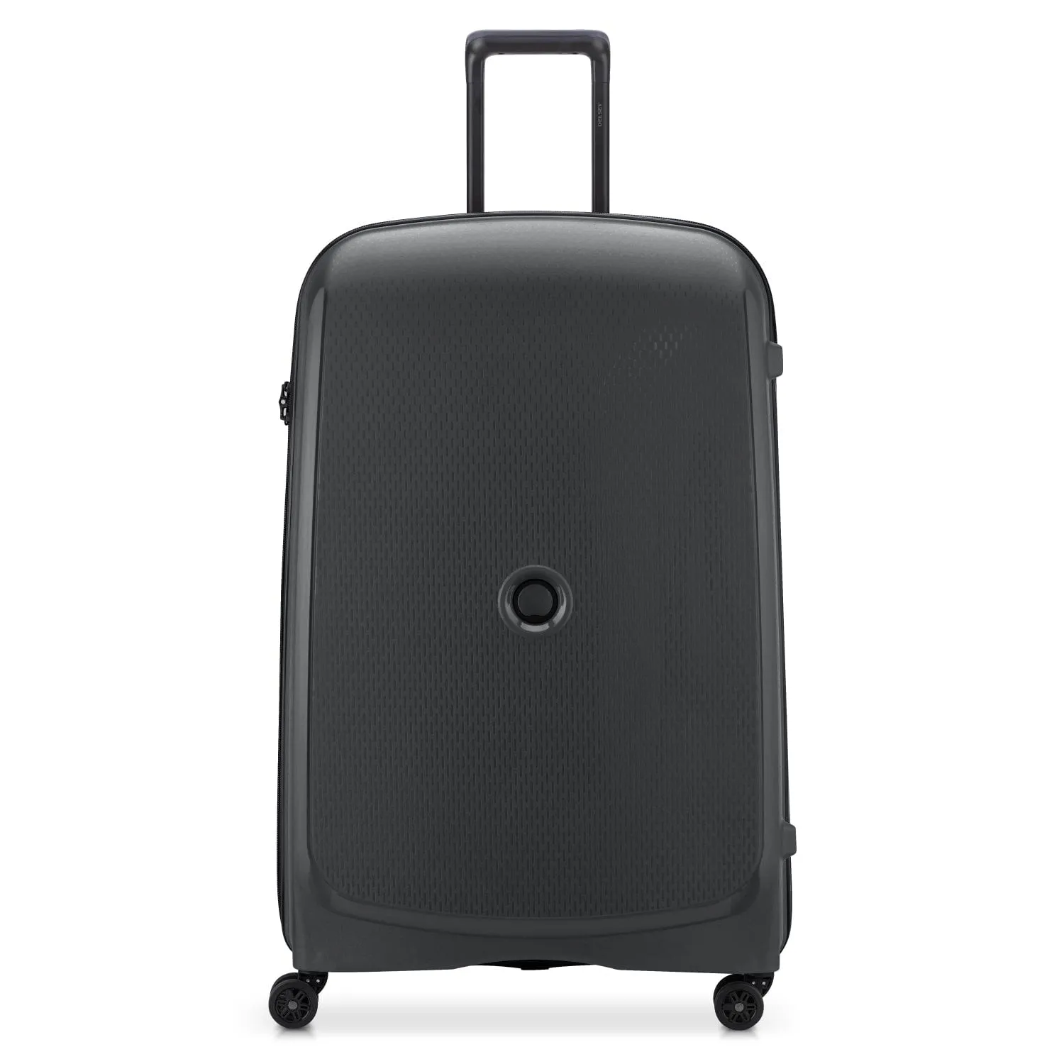 Delsey Belmont  81cm Hardcase 4 Double Wheel Non-Expandable Check-In Luggage Trolley Black - 00386183600