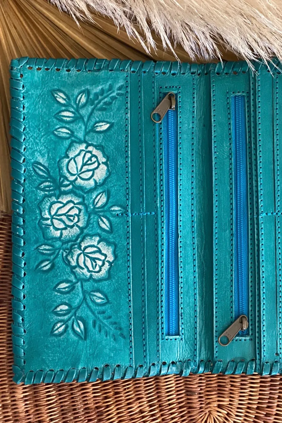 DESERT ROSE WALLET TURQUOISE