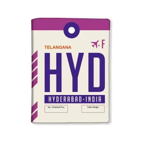 Designer Passport Cover - Hyderabad City