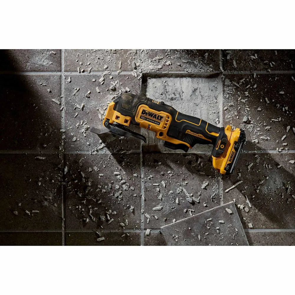 DeWalt DCS353G1 XTREME(TM) 12V MAX* Brushless Cordless Oscillating Tool Kit