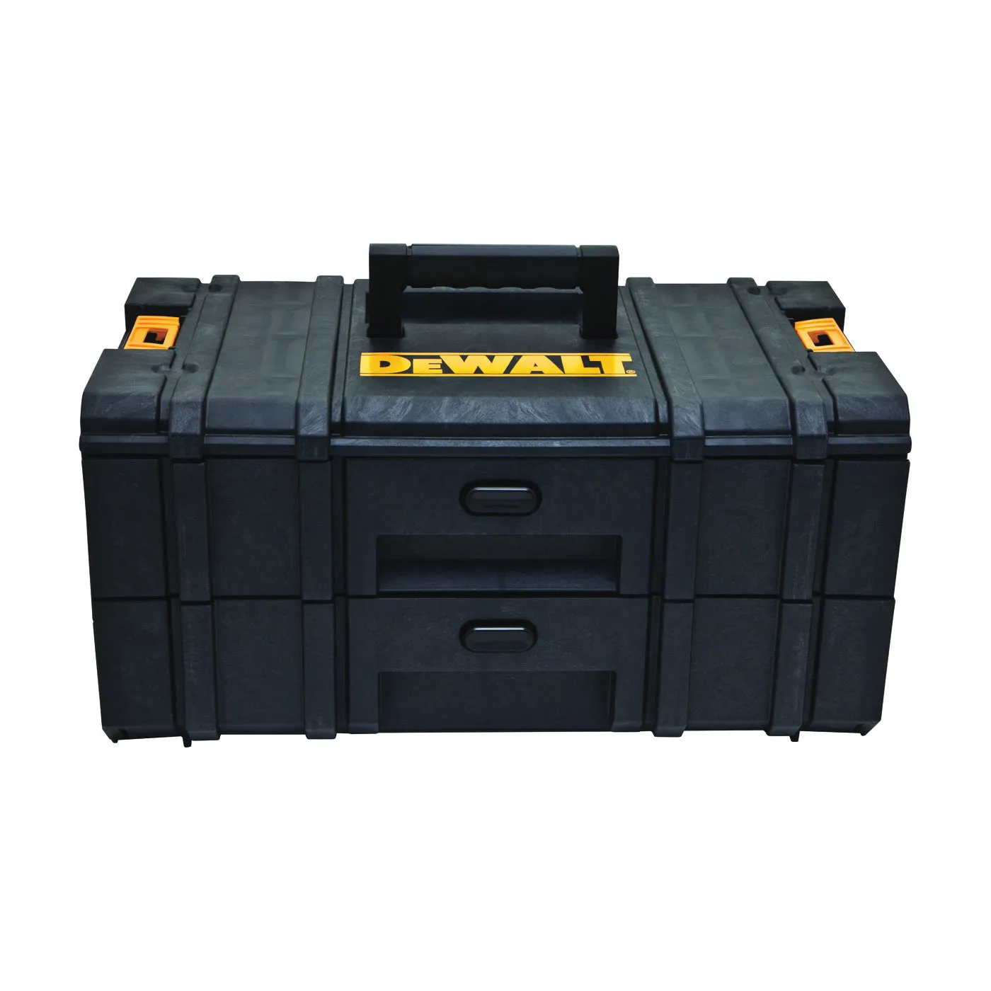 DeWALT ToughSystem DS250 Series DWST08225 Drawer Unit, 44 lb, Plastic, Black, 4-Compartment