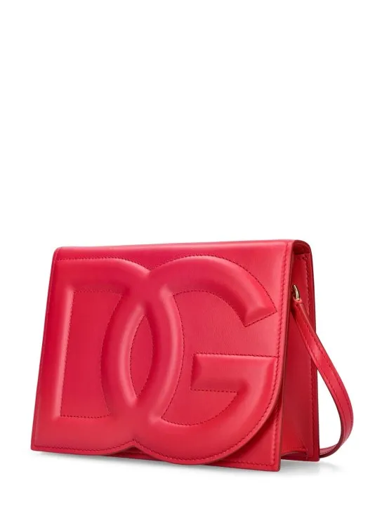 Dolce&amp;Gabbana   Logo leather shoulder bag 