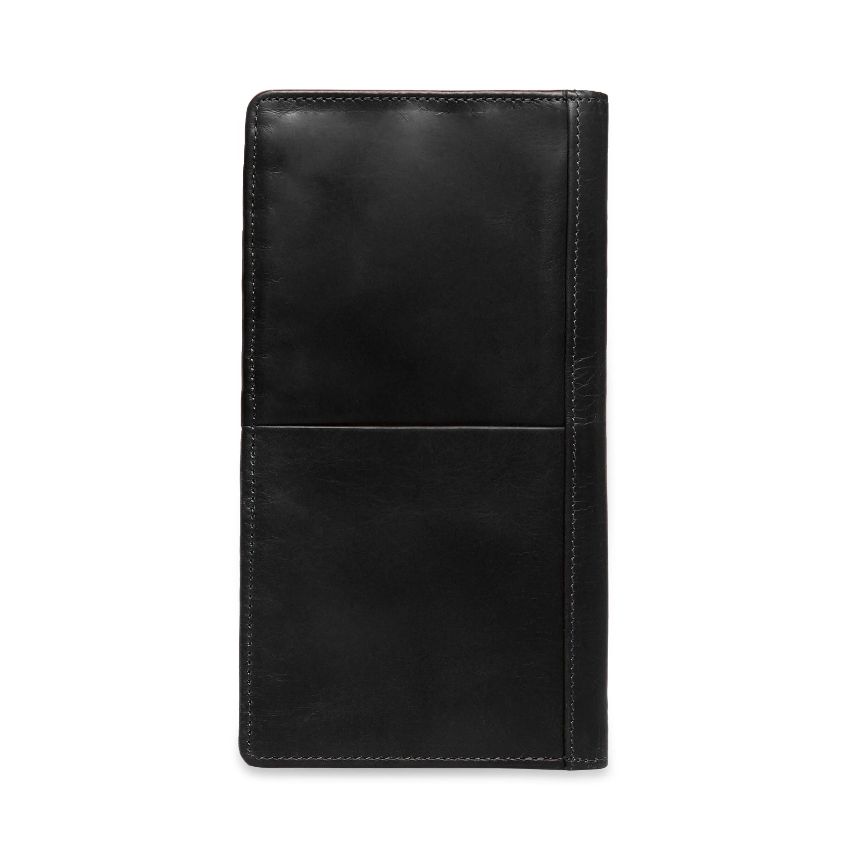 Ducati Genuine Leather Passport Holder - Black