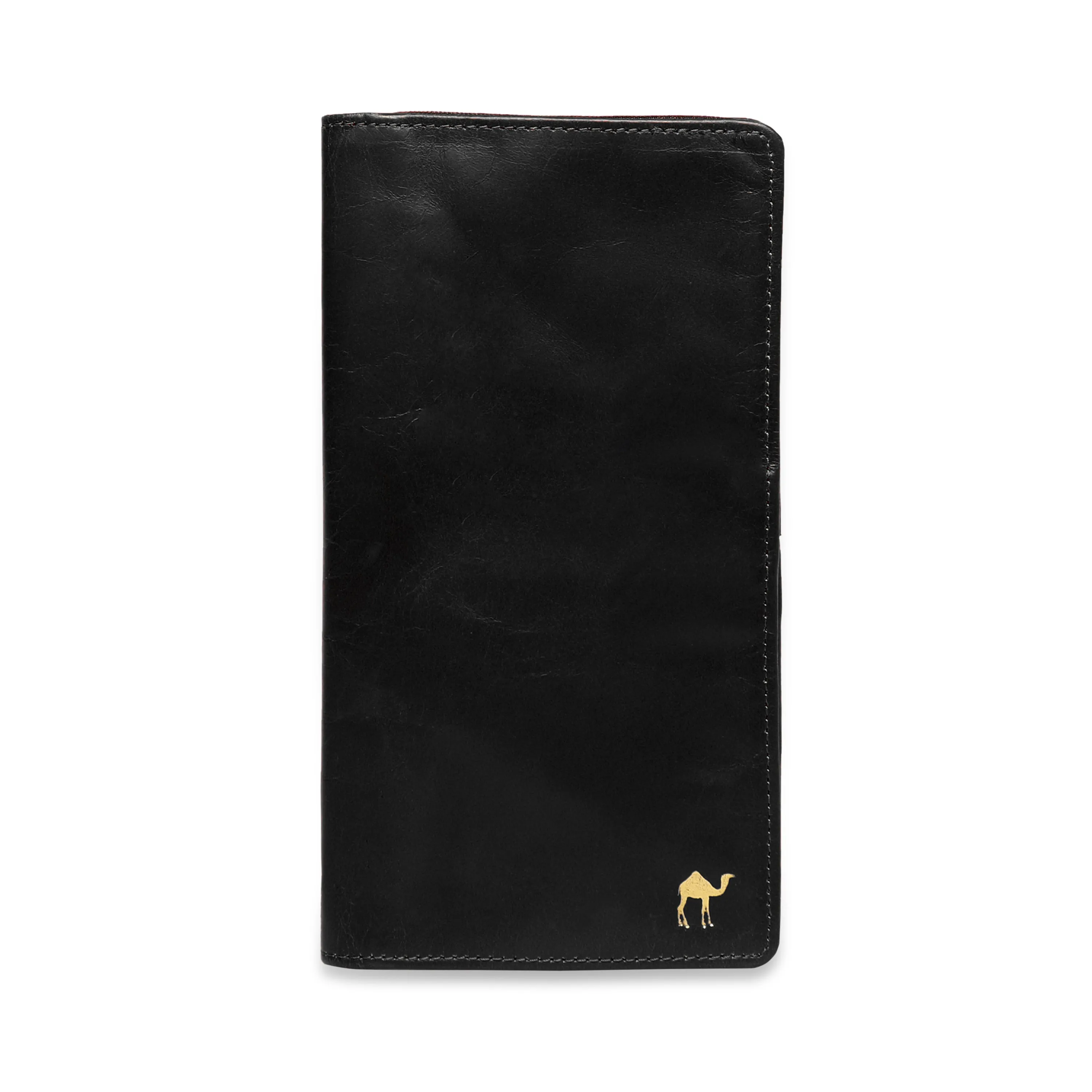 Ducati Genuine Leather Passport Holder - Black