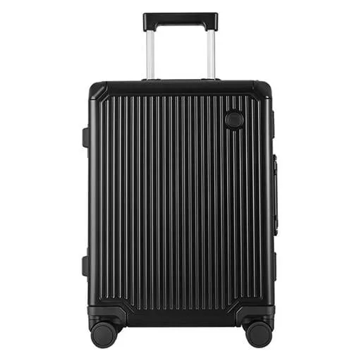 Echolac Shogun Classic 20" 4 Double Wheel Cabin Luggage Trolley Black - CTA148 Black 20