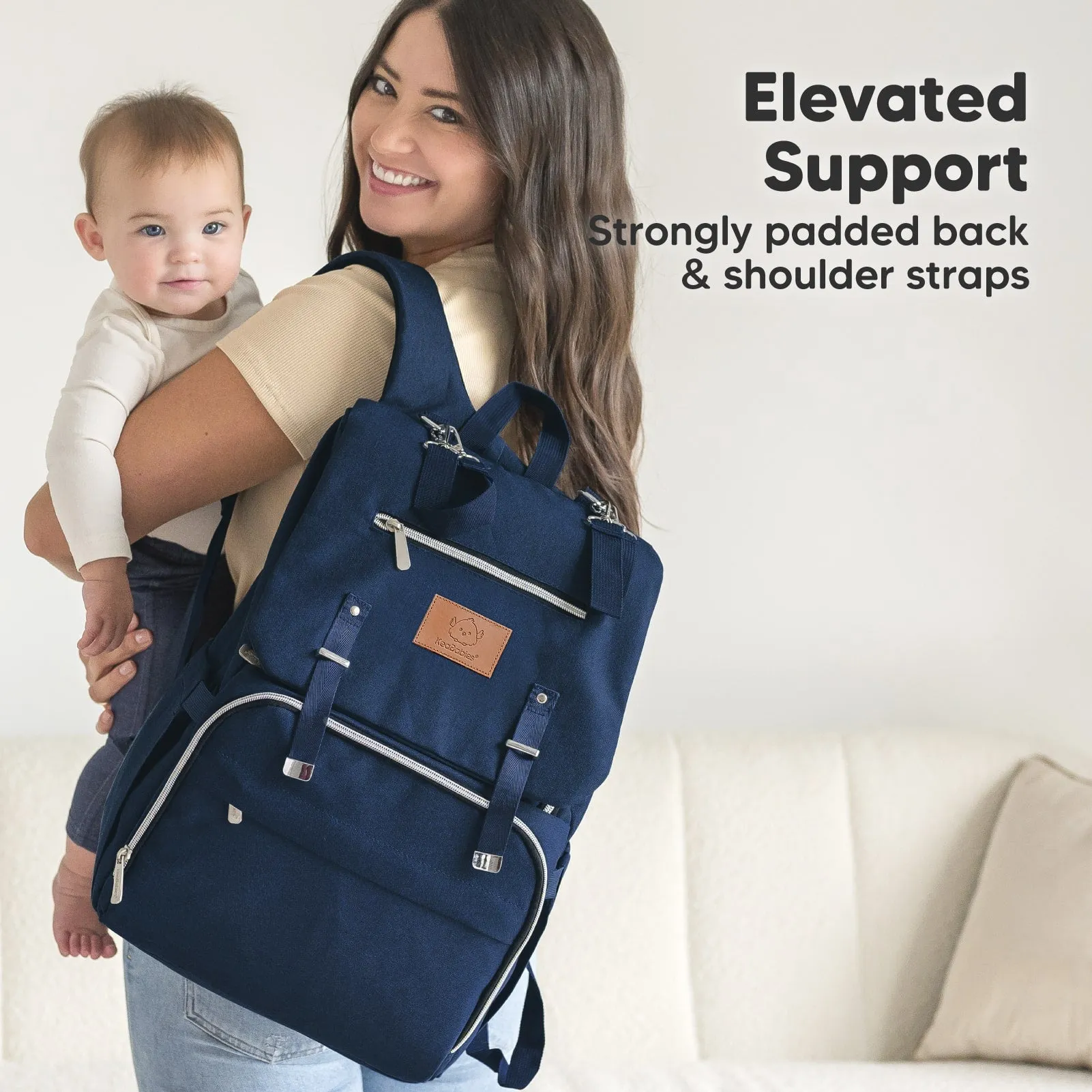 Explorer Diaper Bag (Navy Blue)