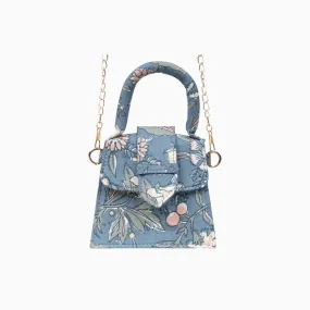 Floral Fantasy Blockprinted Chiq Bag