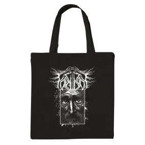 Frail Body "Old Man Face" Black Tote