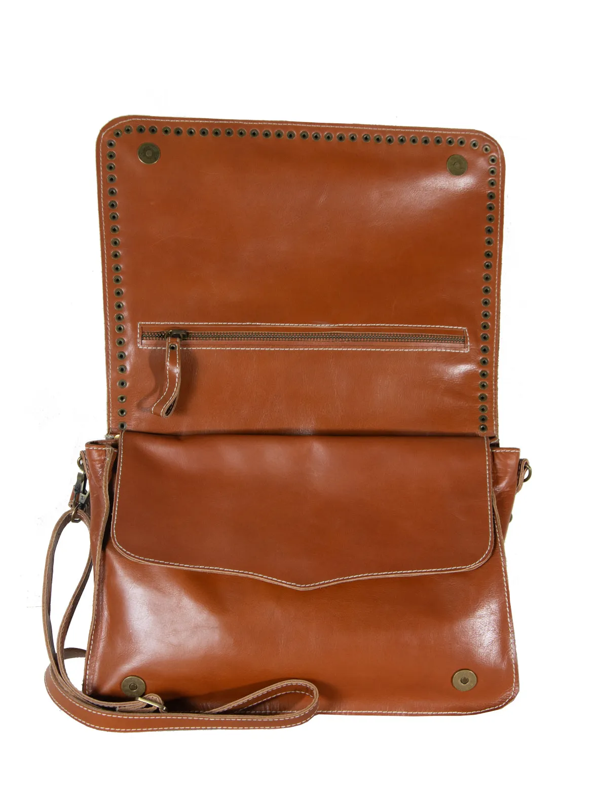 Gail Saddle Crossbody