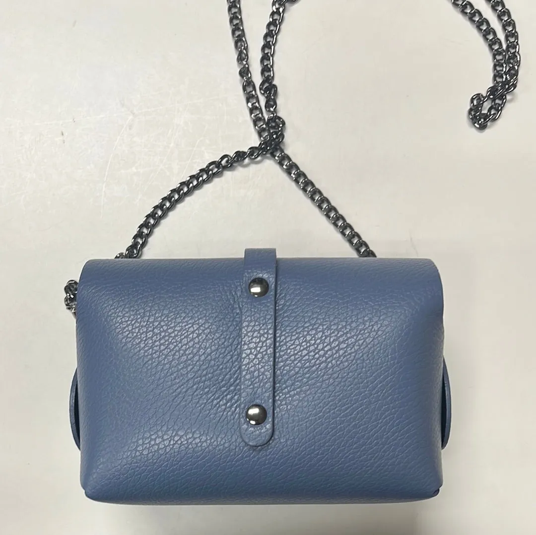 Genuine Italian Leather Small Crossbody Bag