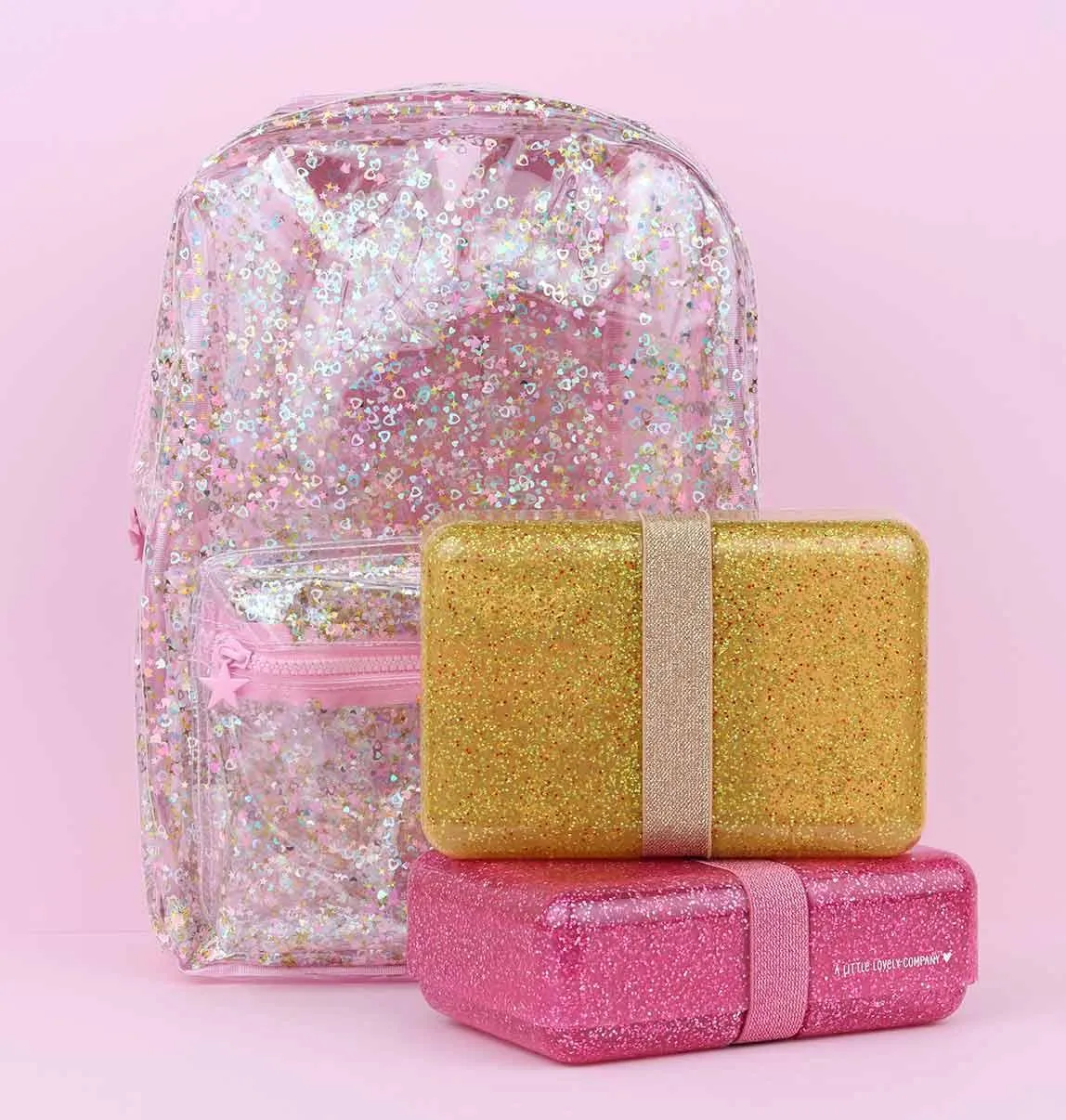 Glitter Lunch Box Gold