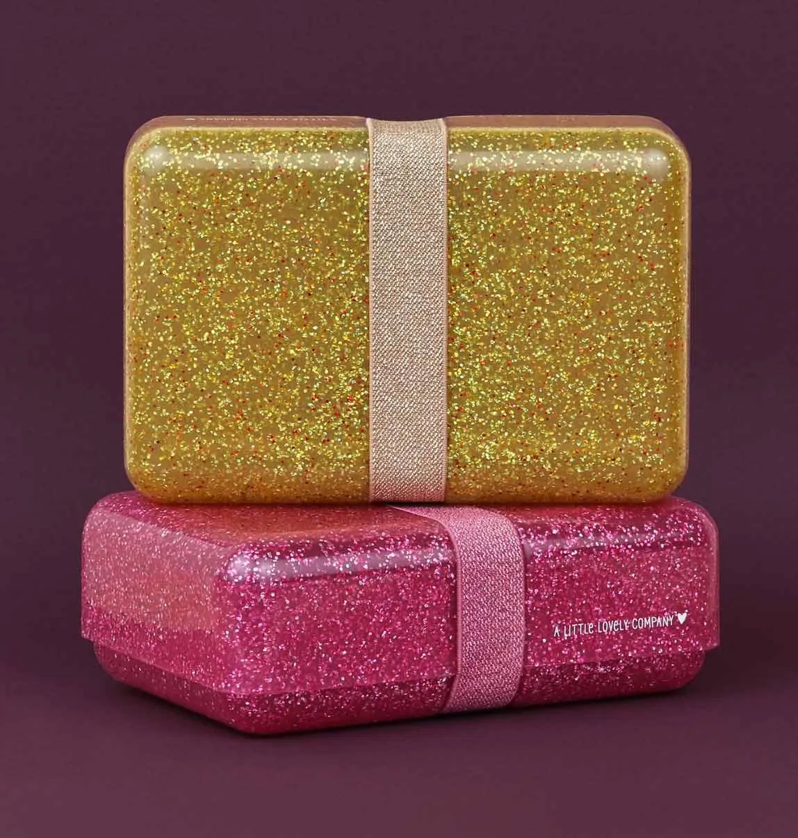 Glitter Lunch Box Gold