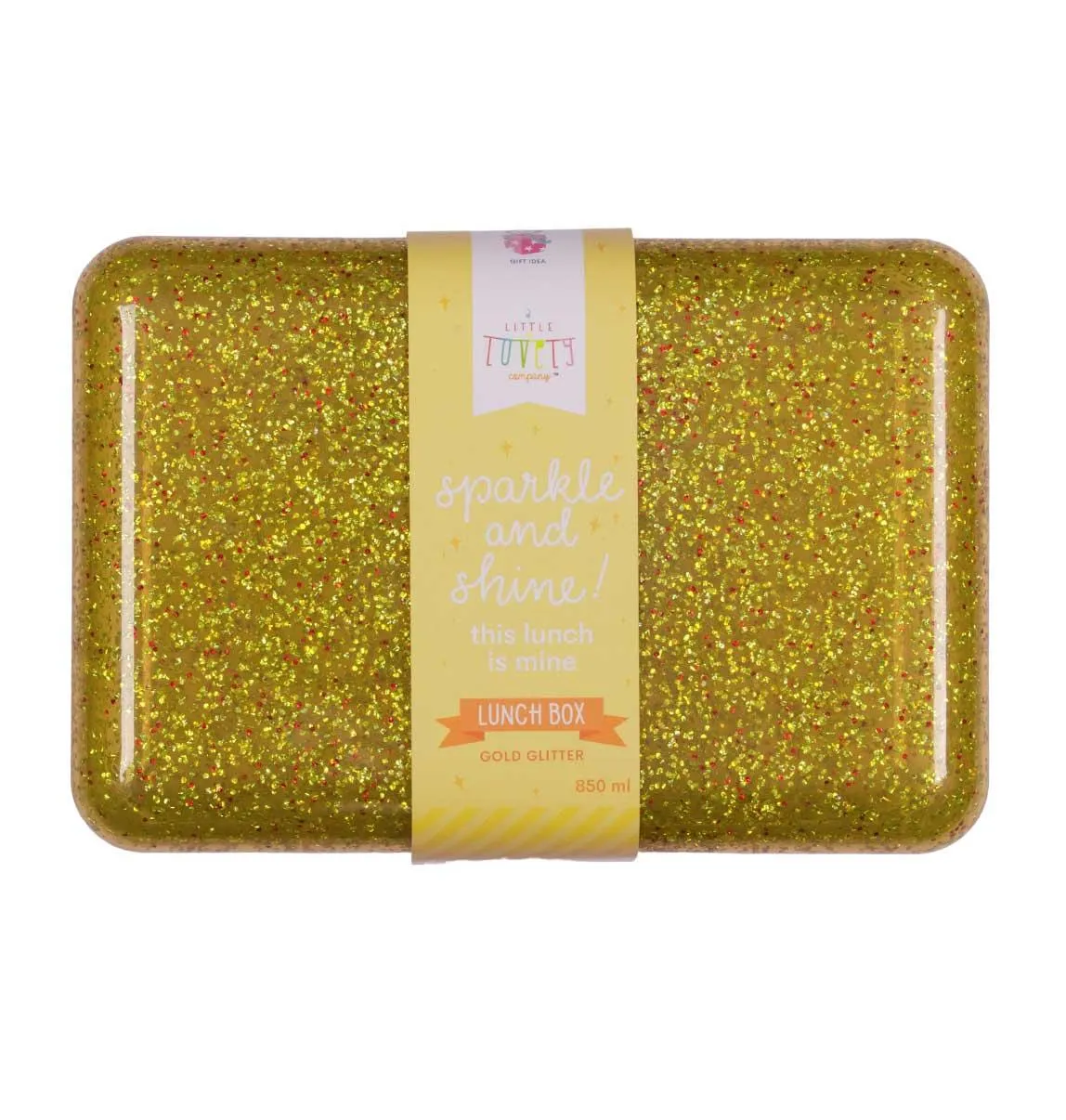 Glitter Lunch Box Gold