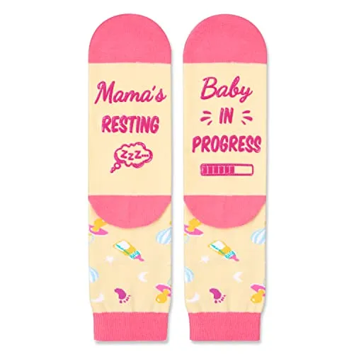 Hospital Socks for Labor and Delivery, Mom Socks, Mom to Be Gift, Pregnant Mom Gifts for Pregnant Women, Thoughtful Pregnancy Gifts for New Mom