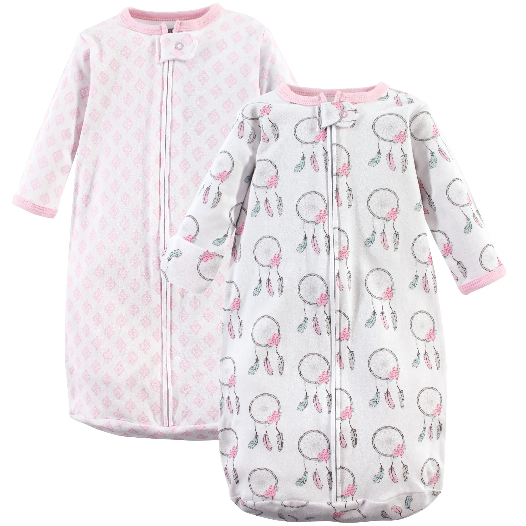 Hudson Baby Cotton Long-Sleeve Wearable Sleeping Bag, Sack, Blanket, Dream Catcher