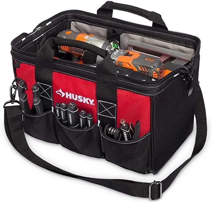 Husky - Tool Bag Combo in Red - 18" 15" and 12"  #82165N17