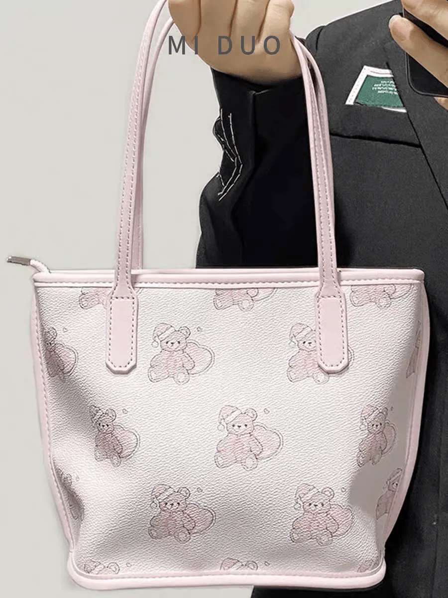 Kawaii Bear Leather Bag